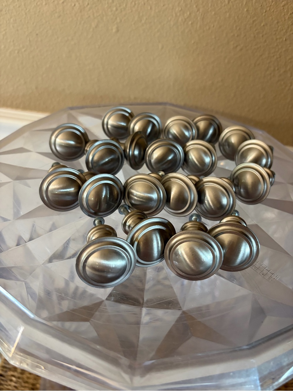 21 Nickel Finish Cabinet Knobs